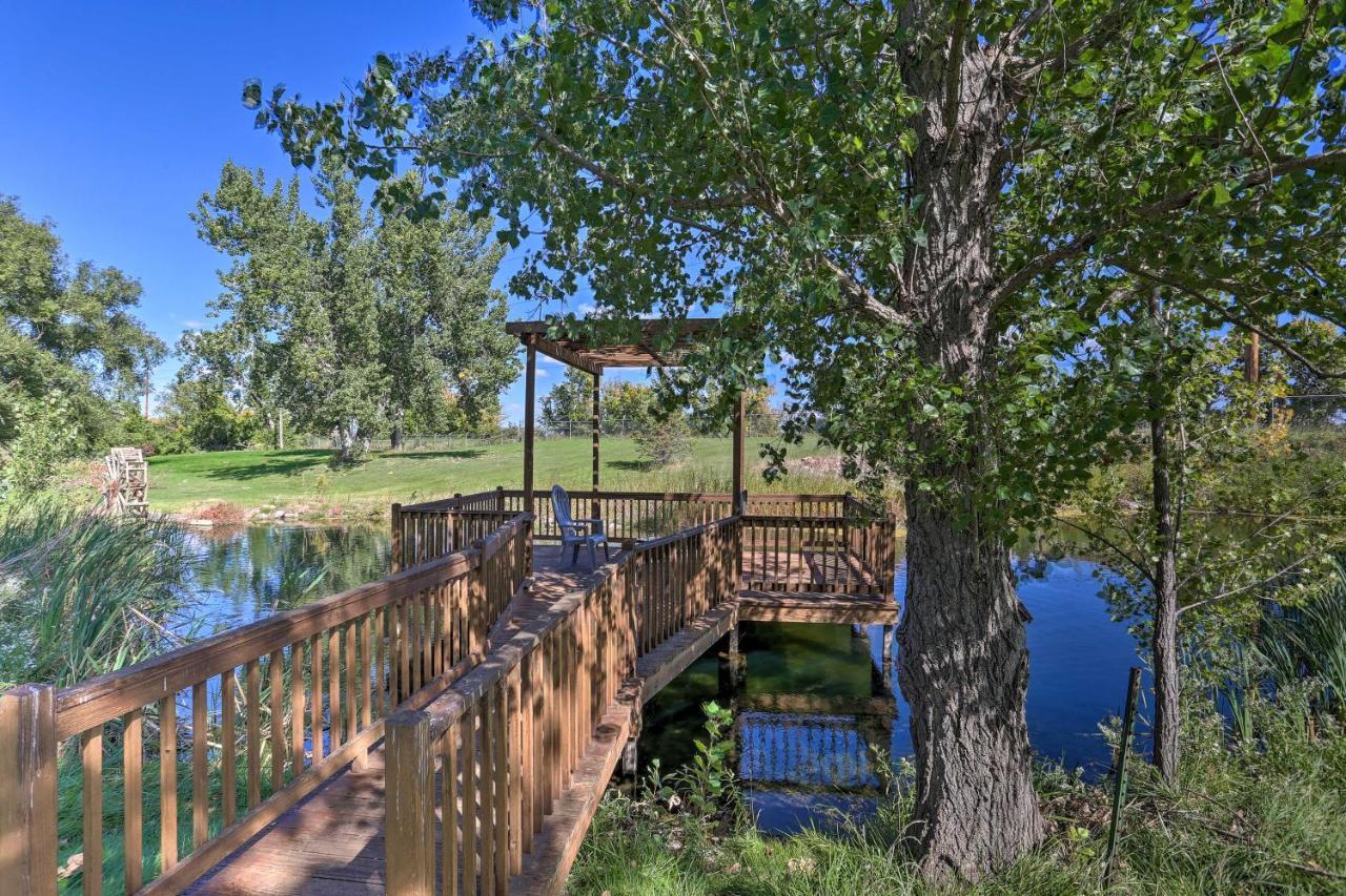 Rustic Spearfish Cabin On 12-Acre Trout Farm Dış mekan fotoğraf