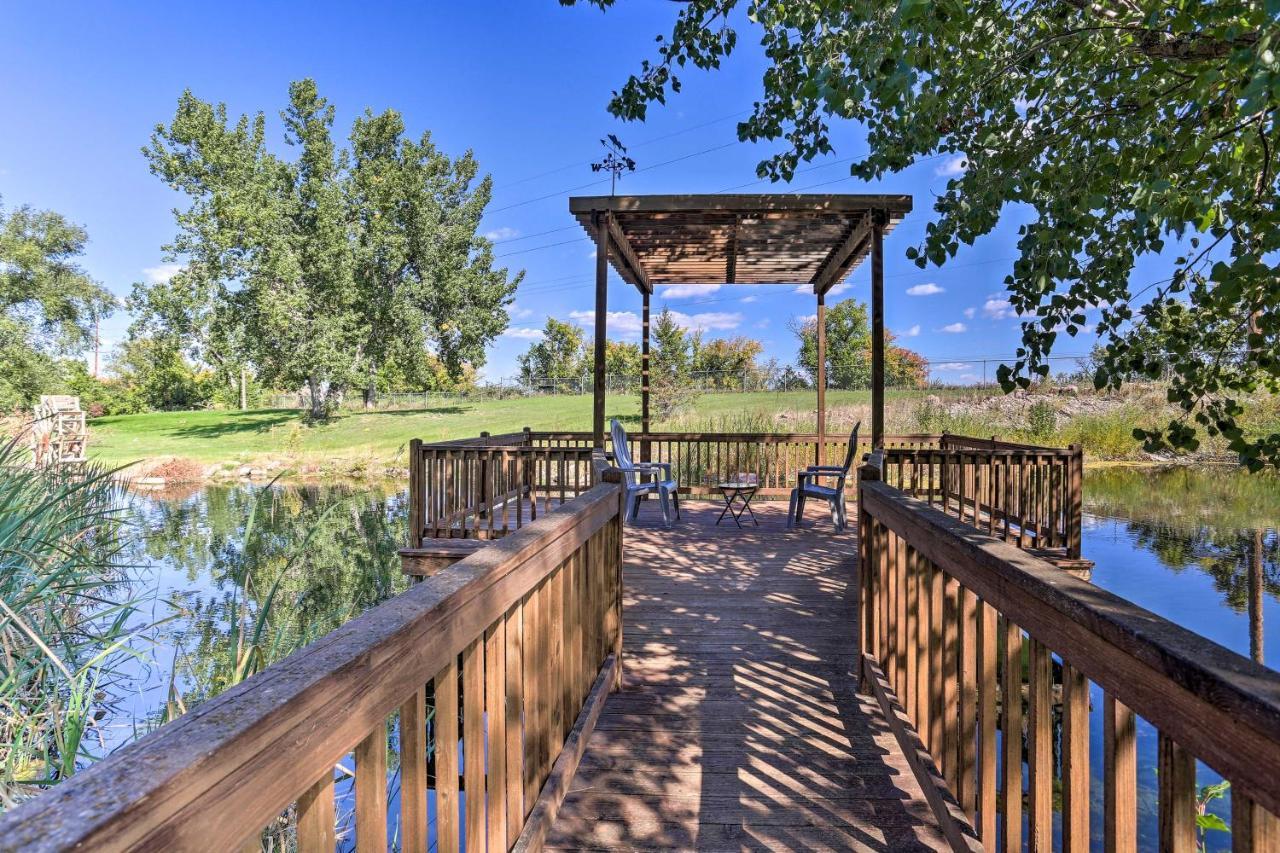 Rustic Spearfish Cabin On 12-Acre Trout Farm Dış mekan fotoğraf