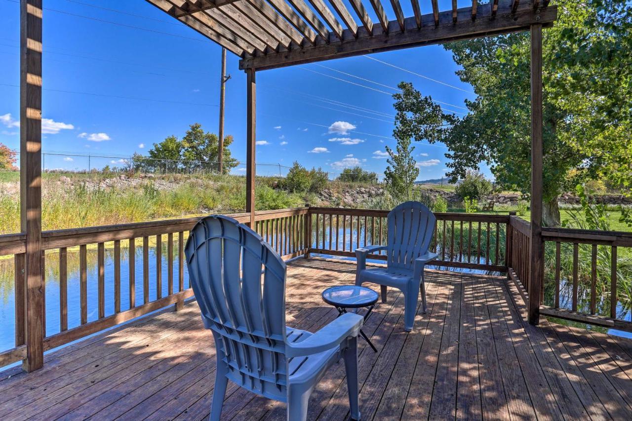 Rustic Spearfish Cabin On 12-Acre Trout Farm Dış mekan fotoğraf